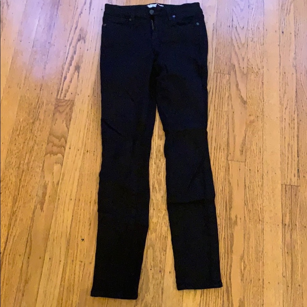 Skinny black jeans from Paige